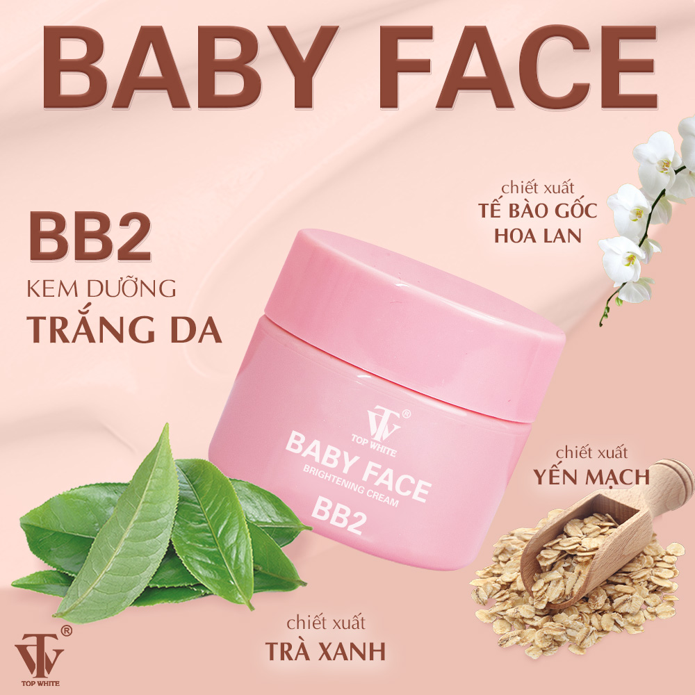 Baby Face BB2 anti-aging skin whitening cream