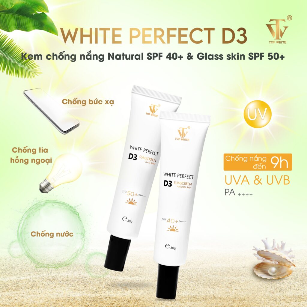 Sunscreen Top White D3
