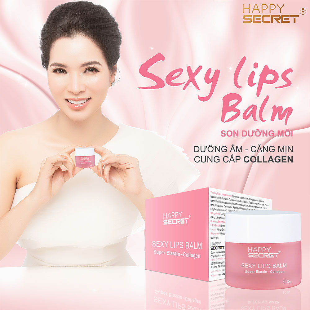 Son dưỡng môi Happy Secret Sexy Lips Balm